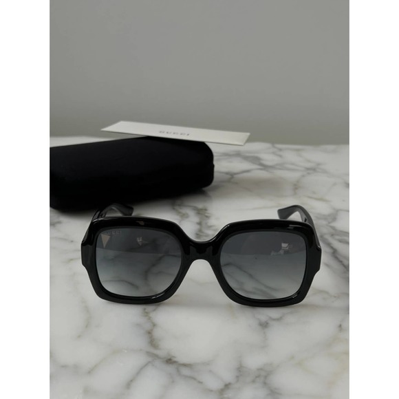 SALE! NEW GUCCI GG1337S Black Square Sunglasses - Picture 6 of 9
